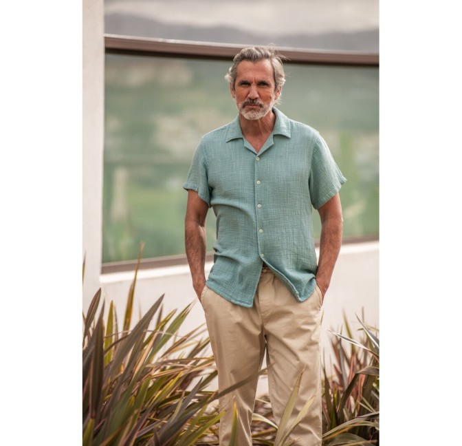 CAMISA SOL M/C DOBLE GASA