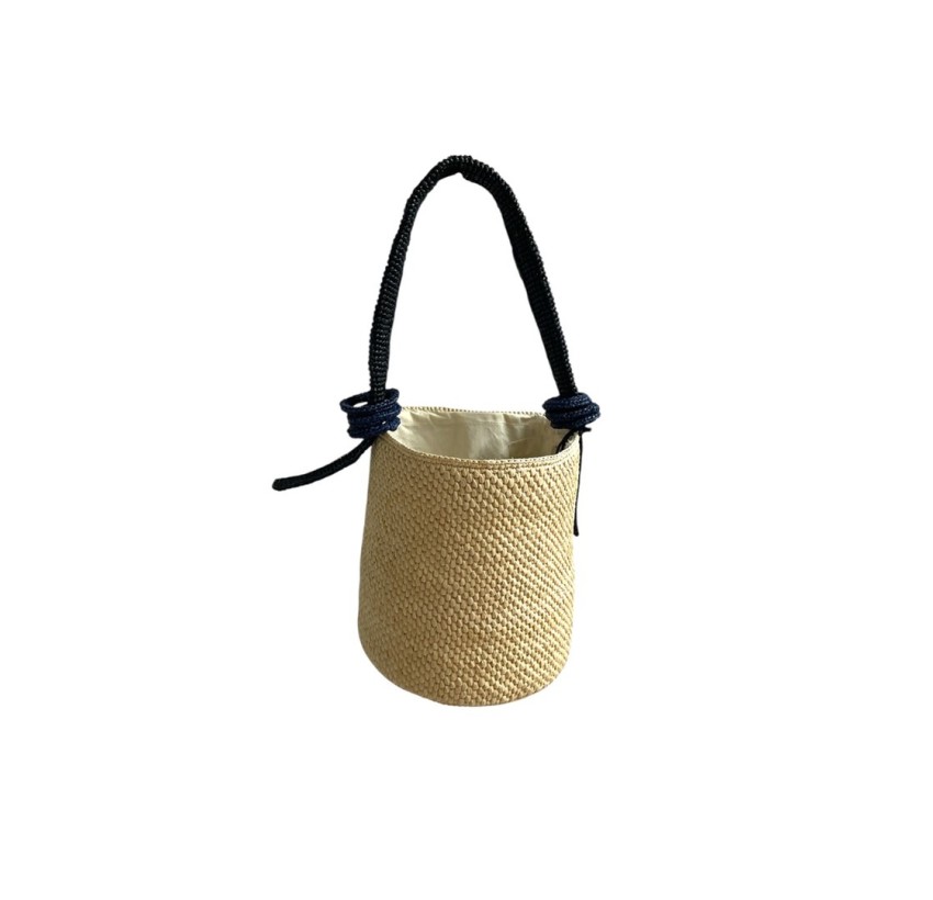 BOLSO RAFIA DOBLE ASA
